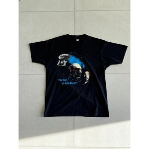 Vintage Star Trek TNG Best of Both Worlds Shirt XL Screen Stars Locutus Borg USA